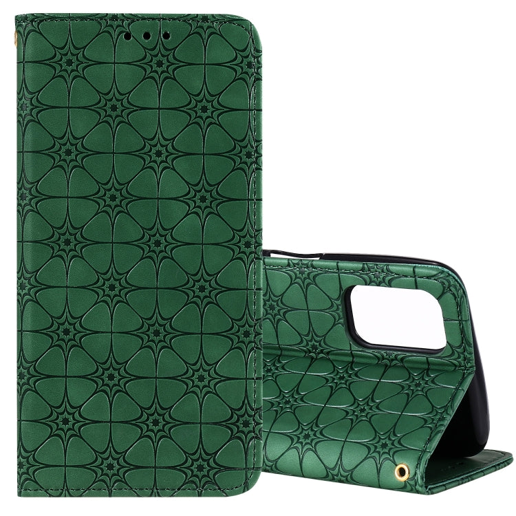 Lucky Flowers Embossing Pattern Magnetic Horizontal Flip Leather Case with Holder & Card Slots, For OPPO A8 / A31 (2020), For OPPO A52 / A72 / A92, For OPPO A91 / F15 (2020), For OPPO A92s, For OPPO A9 (2020) / A5 (2020) / A11X