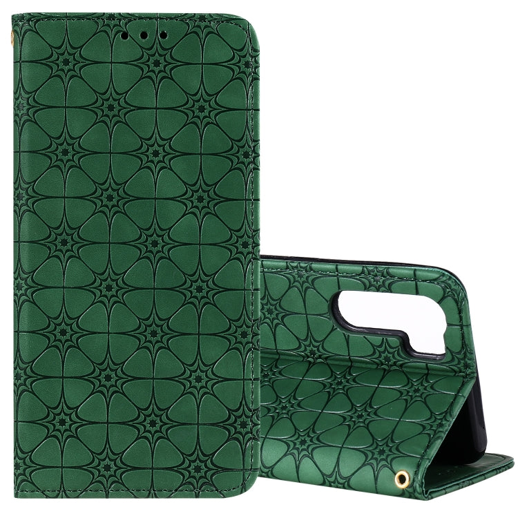 Lucky Flowers Embossing Pattern Magnetic Horizontal Flip Leather Case with Holder & Card Slots, For OPPO A8 / A31 (2020), For OPPO A52 / A72 / A92, For OPPO A91 / F15 (2020), For OPPO A92s, For OPPO A9 (2020) / A5 (2020) / A11X