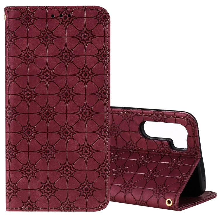 Lucky Flowers Embossing Pattern Magnetic Horizontal Flip Leather Case with Holder & Card Slots, For OPPO A8 / A31 (2020), For OPPO A52 / A72 / A92, For OPPO A91 / F15 (2020), For OPPO A92s, For OPPO A9 (2020) / A5 (2020) / A11X