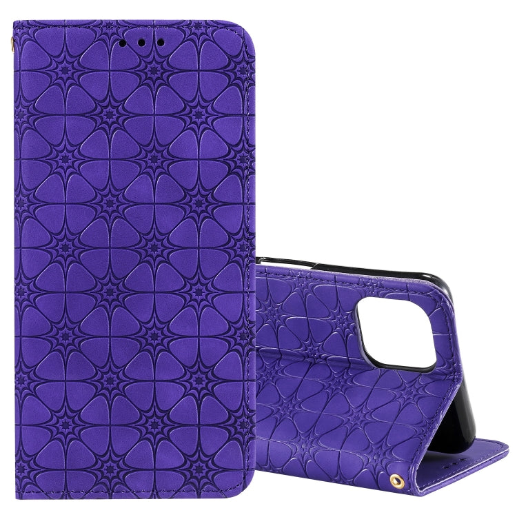 Lucky Flowers Embossing Pattern Magnetic Horizontal Flip Leather Case with Holder & Card Slots, For OPPO A8 / A31 (2020), For OPPO A52 / A72 / A92, For OPPO A91 / F15 (2020), For OPPO A92s, For OPPO A9 (2020) / A5 (2020) / A11X