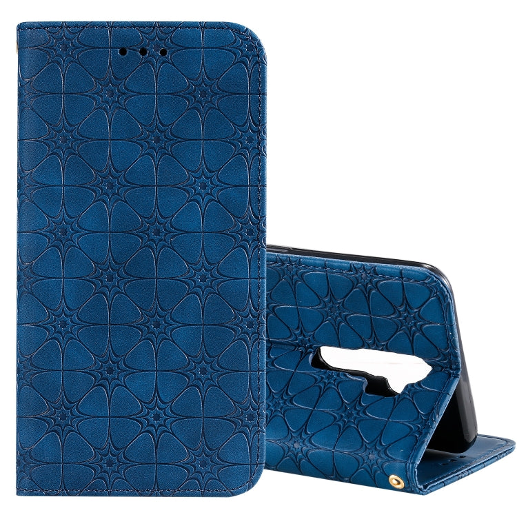 Lucky Flowers Embossing Pattern Magnetic Horizontal Flip Leather Case with Holder & Card Slots, For OPPO A8 / A31 (2020), For OPPO A52 / A72 / A92, For OPPO A91 / F15 (2020), For OPPO A92s, For OPPO A9 (2020) / A5 (2020) / A11X