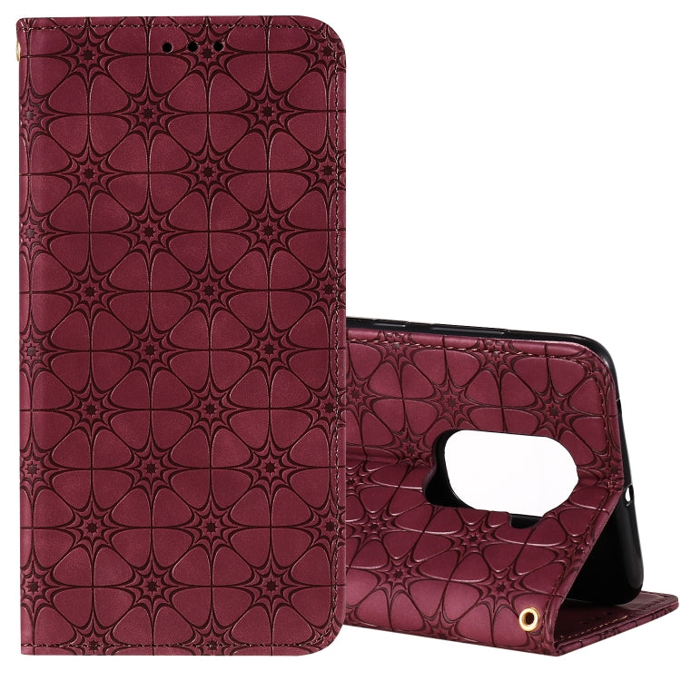 Lucky Flowers Embossing Pattern Magnetic Horizontal Flip Leather Case with Holder & Card Slots, For Huawei P Smart (2020), For Xiaomi Redmi Note 9 / 10X, For Huawei P40 Lite 5G / nova 7 SE, For Xiaomi Mi Note 10 Lite, For Huawei Y5p (2020) / Honor 9S��...