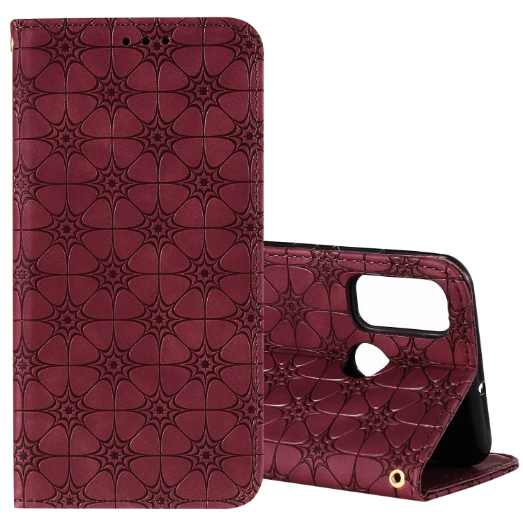 Lucky Flowers Embossing Pattern Magnetic Horizontal Flip Leather Case with Holder & Card Slots, For Huawei P Smart (2020), For Xiaomi Redmi Note 9 / 10X, For Huawei P40 Lite 5G / nova 7 SE, For Xiaomi Mi Note 10 Lite, For Huawei Y5p (2020) / Honor 9S��...