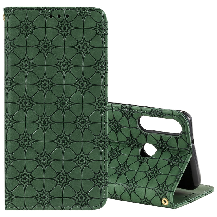 Lucky Flowers Embossing Pattern Magnetic Horizontal Flip Leather Case with Holder & Card Slots, For Huawei P Smart (2020), For Xiaomi Redmi Note 9 / 10X, For Huawei P40 Lite 5G / nova 7 SE, For Xiaomi Mi Note 10 Lite, For Huawei Y5p (2020) / Honor 9S��...