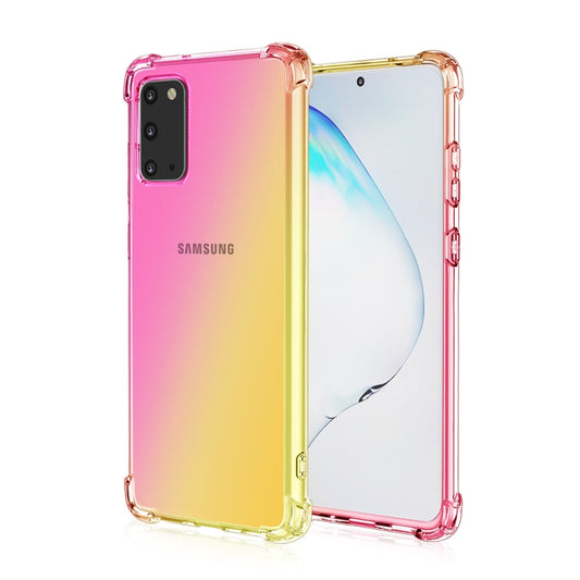 Four-Corner Airbag Shockproof Gradient Color TPU Protective Case