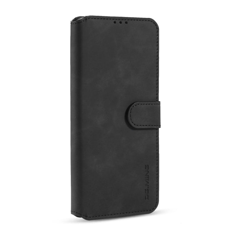 DG.MING Retro Oil Side Horizontal Flip Case, For Samsung Galaxy A21 (EU Version), For Xiaomi Redmi 10X 4G / Redmi Note 9