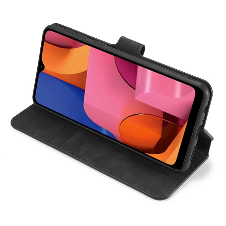 DG.MING Retro Oil Side Horizontal Flip Case, For Samsung Galaxy A21 (EU Version), For Xiaomi Redmi 10X 4G / Redmi Note 9