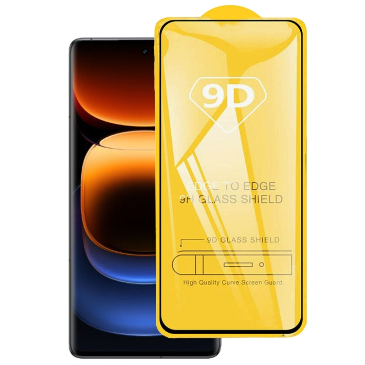 9D Full Glue Screen Tempered Glass Film, For vivo Y300i, For vivo Y39 5G, For vivo V50 Lite 5G, For vivo T4x, For vivo Y29s 5G, For vivo Y200 4G, For vivo X100s / Y300 Pro, For vivo Y100i / Y100t, For vivo iQOO Neo9 Pro, For vivo Y100 IDN, For vivo Y75...