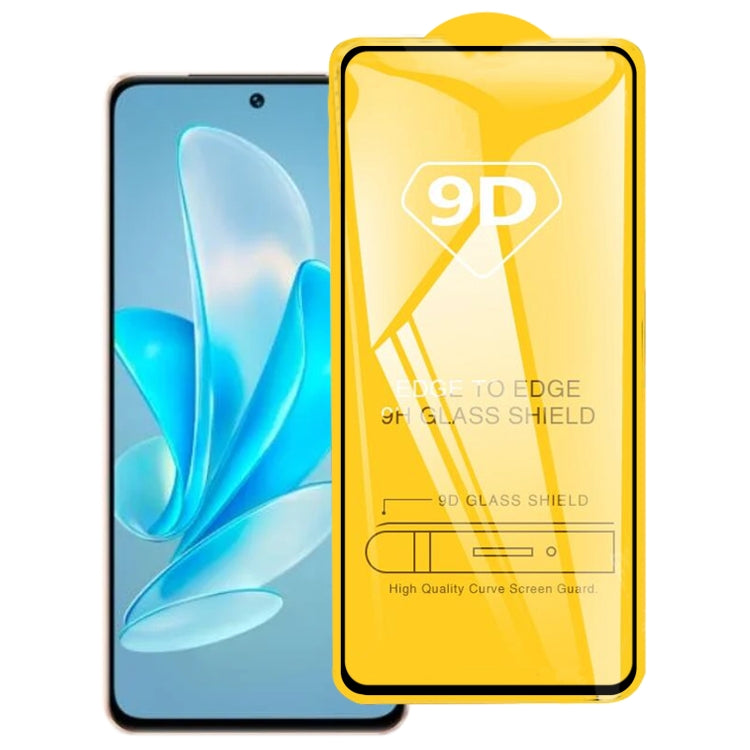 9D Full Glue Screen Tempered Glass Film, For vivo Y300i, For vivo Y39 5G, For vivo V50 Lite 5G, For vivo T4x, For vivo Y29s 5G, For vivo Y200 4G, For vivo X100s / Y300 Pro, For vivo Y100i / Y100t, For vivo iQOO Neo9 Pro, For vivo Y100 IDN, For vivo Y75...