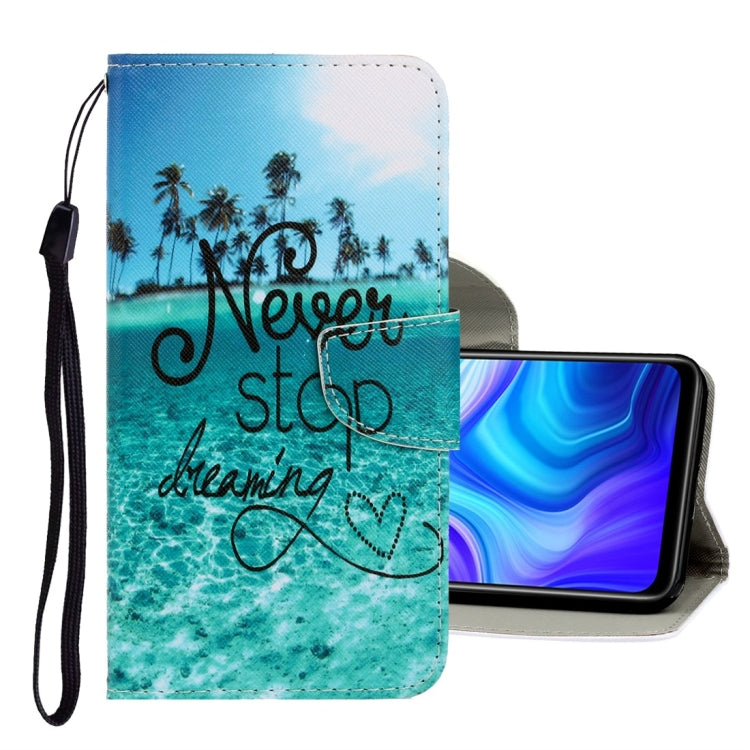 3D Colored Drawing Horizontal Flip PU Leather Case with Holder & Card Slots & Wallet, For Xiaomi Redmi 9C, For Xiaomi Redmi Note 9, For Samsung Galaxy Note20, For Samsung Galaxy Note20 Ultra