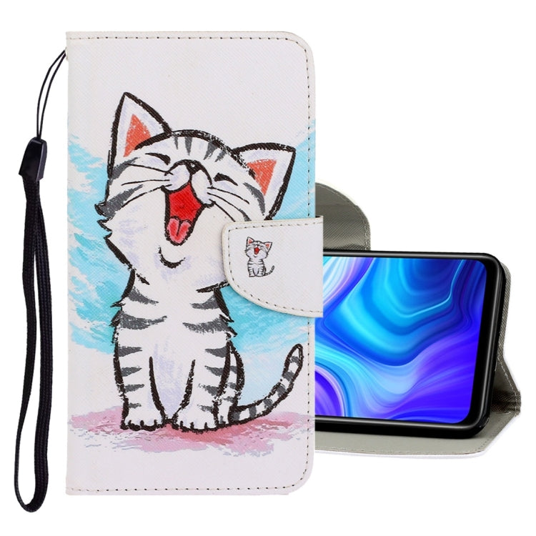3D Colored Drawing Horizontal Flip PU Leather Case with Holder & Card Slots & Wallet, For Xiaomi Redmi 9C, For Xiaomi Redmi Note 9, For Samsung Galaxy Note20, For Samsung Galaxy Note20 Ultra