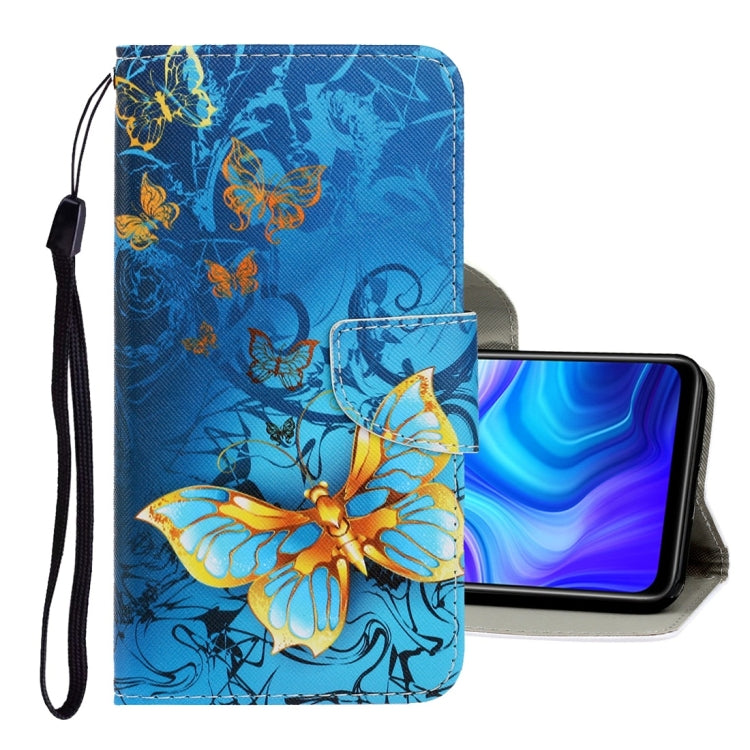 3D Colored Drawing Horizontal Flip PU Leather Case with Holder & Card Slots & Wallet, For Xiaomi Redmi 9C, For Xiaomi Redmi Note 9, For Samsung Galaxy Note20, For Samsung Galaxy Note20 Ultra