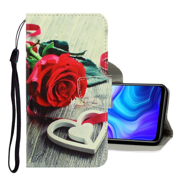 3D Colored Drawing Horizontal Flip PU Leather Case with Holder & Card Slots & Wallet, For Xiaomi Redmi 9C, For Xiaomi Redmi Note 9, For Samsung Galaxy Note20, For Samsung Galaxy Note20 Ultra