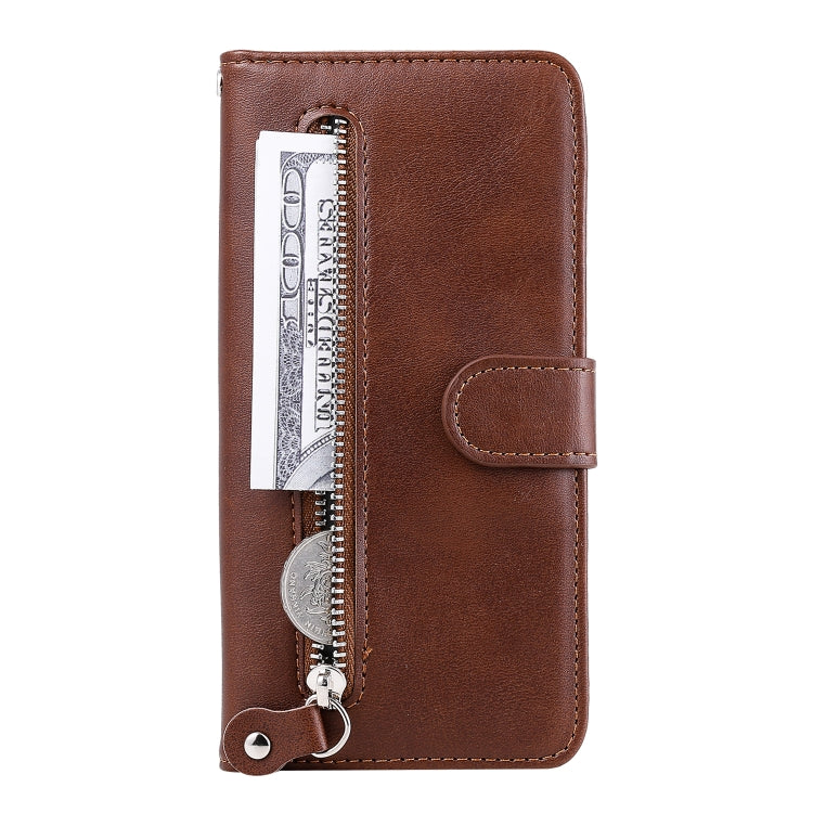 Fashion Calf Texture Zipper Horizontal Flip Leather Case with Stand & Card Slots & Wallet Function, For Huawei P smart 2020, For Huawei P40 Lite (5G) / Nova 7 SE, For Huawei Y5p, For Huawei Y6p