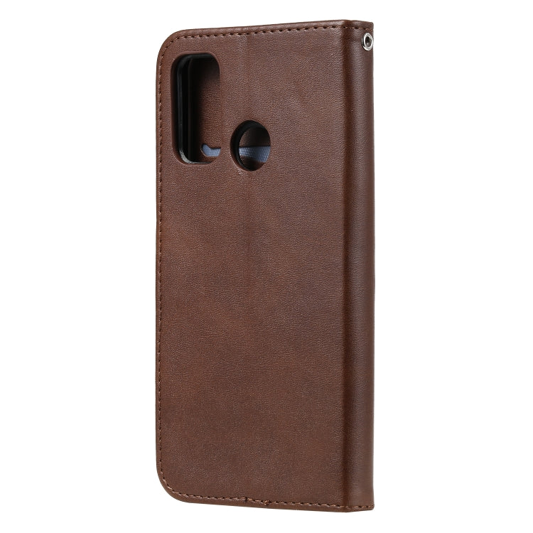 Fashion Calf Texture Zipper Horizontal Flip Leather Case with Stand & Card Slots & Wallet Function, For Huawei P smart 2020, For Huawei P40 Lite (5G) / Nova 7 SE, For Huawei Y5p, For Huawei Y6p