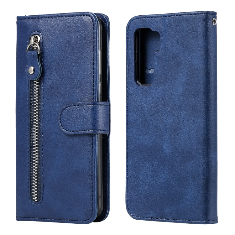 Fashion Calf Texture Zipper Horizontal Flip Leather Case with Stand & Card Slots & Wallet Function, For Huawei P smart 2020, For Huawei P40 Lite (5G) / Nova 7 SE, For Huawei Y5p, For Huawei Y6p