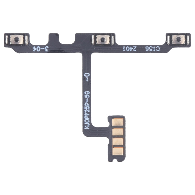 OEM Power Button & Volume Button Flex Cable, For OPPO Reno13 5G, For OPPO Reno13 Pro, For OPPO A3 4G, For OPPO A3 5G, For OPPO K12x 5G, For OPPO K12x, For OPPO A3x 5G, For OPPO Reno12 F 4G, For OPPO Reno12 F 5G, For OPPO Reno12 Pro 5G, For OPPO Reno12 ...