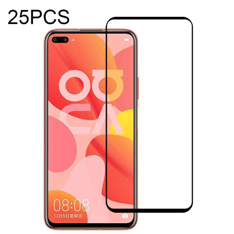 25 PCS Full Glue Full Screen Tempered Glass Film, For Huawei Mate 30 (25 PCS), For Huawei Mate 30 Lite (25 PCS), For Huawei Nova 5T, For Huawei Nova 5z, For Huawei Nova 6, For Huawei P Smart S, For Huawei P40 Lite E, For Huawei Enjoy 10e���������������...