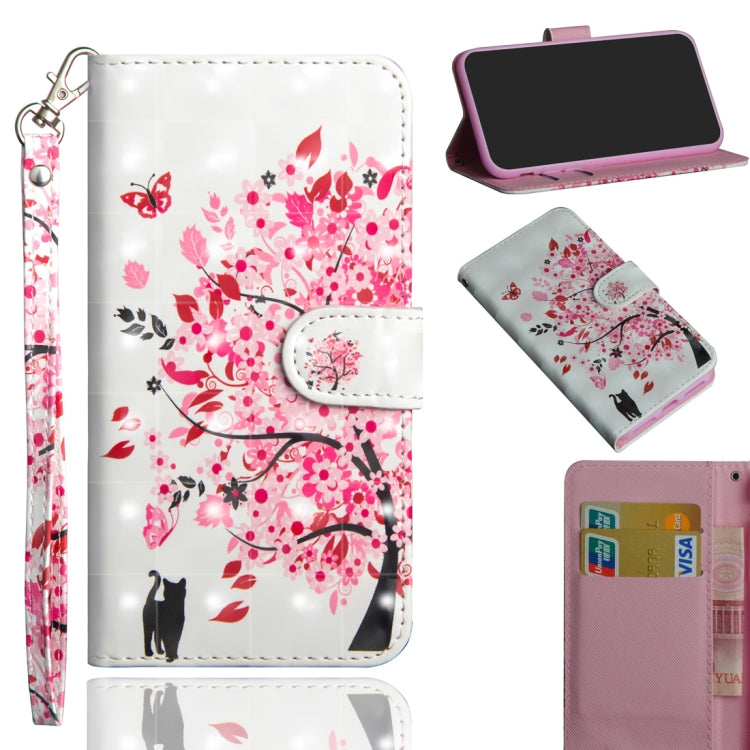 3D Painted Pattern Horizontal Flip TPU + PU Leather Case with Holder & Wallet & Card slot & Lanyard, For Huawei P40 lite, For Huawei P smart 2020