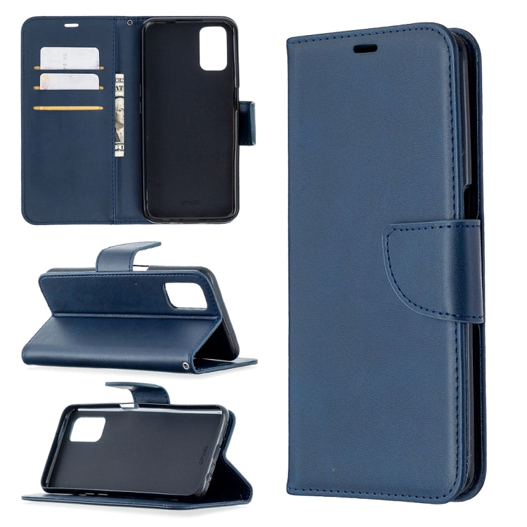 Retro Lambskin Texture Pure Color Horizontal Flip PU Leather Case with Holder & Card Slots & Wallet & Lanyard, For Oppo A5 (2020) / A9 (2020), For Oppo A72 / A52 / A92, For Oppo A31 (2020) / A81, For Samsung Galaxy A21s