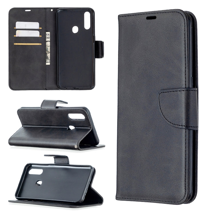 Retro Lambskin Texture Pure Color Horizontal Flip PU Leather Case with Holder & Card Slots & Wallet & Lanyard, For Oppo A5 (2020) / A9 (2020), For Oppo A72 / A52 / A92, For Oppo A31 (2020) / A81, For Samsung Galaxy A21s