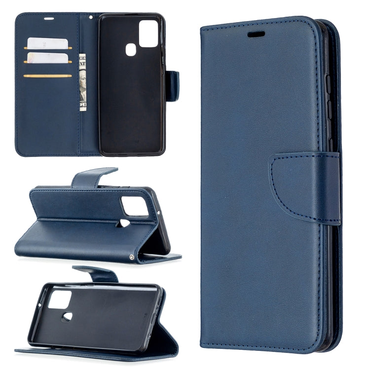 Retro Lambskin Texture Pure Color Horizontal Flip PU Leather Case with Holder & Card Slots & Wallet & Lanyard, For Oppo A5 (2020) / A9 (2020), For Oppo A72 / A52 / A92, For Oppo A31 (2020) / A81, For Samsung Galaxy A21s