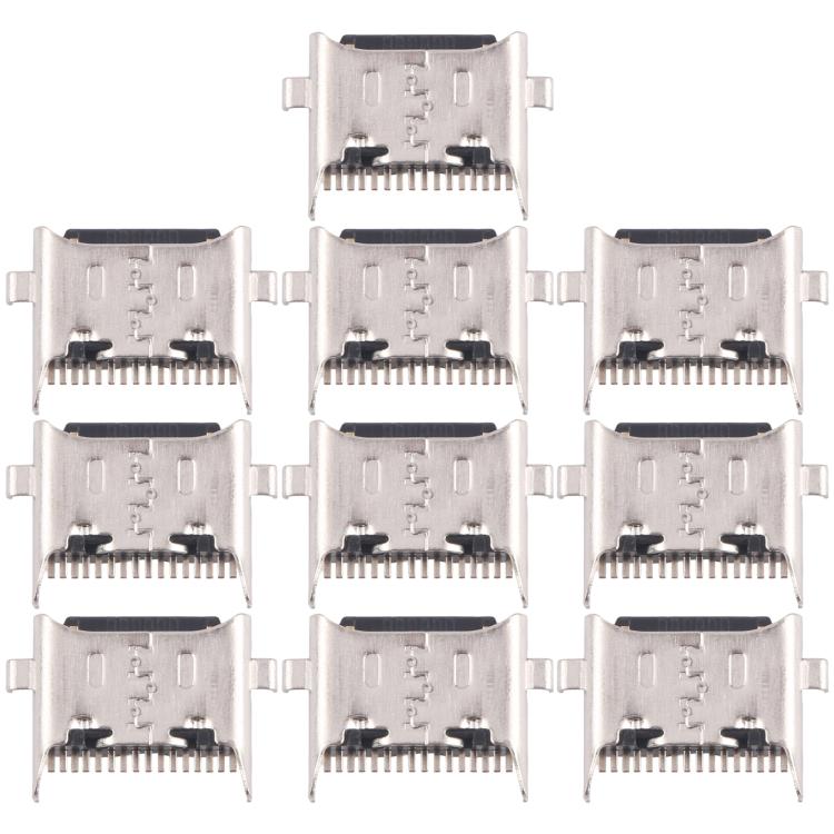 10pcs Original Charging Port Connector, For Infinix Smart 9 HD X6532C, For Infinix Smart 9 X6532, For Infinix Hot 50 4G X6882, For Infinix Smart 8 Pro X6525B, For Infinix Smart 8 Plus X6526, For Infinix GT 20 Pro 5G X6871, For Infinix Note 40 Pro 4G X6...