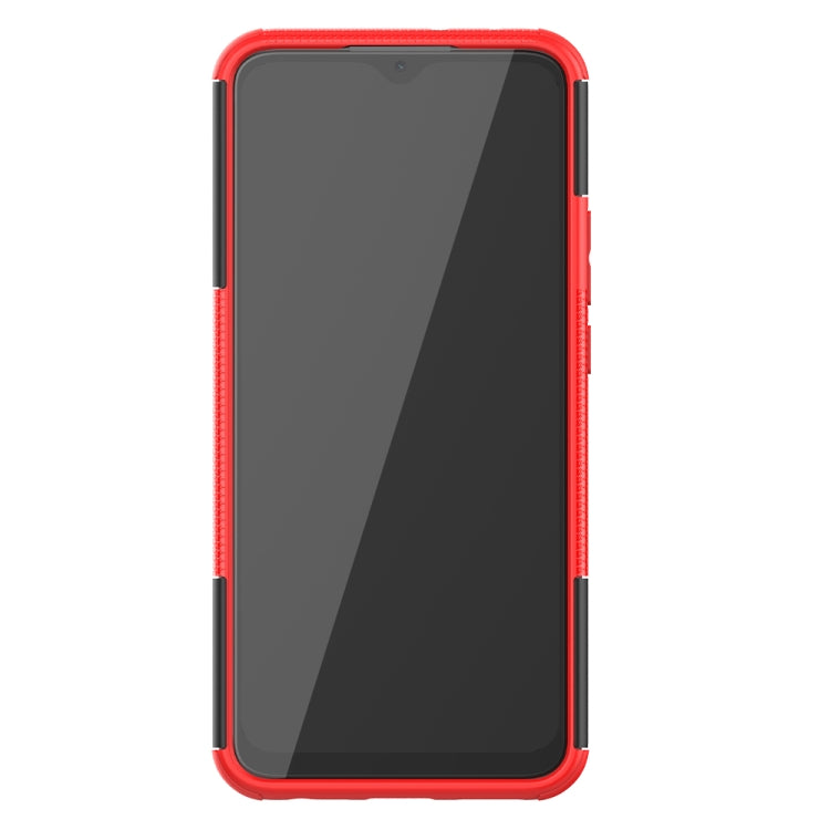 Tire Texture Shockproof TPU + PC Protective Case with Holder, For Xiaomi Redmi 9, For Huawei Honor 9X Lite, For Xiaomi Redmi 10X 5G, For Nokia 5.3, For Motorola Moto G8 Power Lite, For Huawei P Smart (2020), For LG Stylo 6