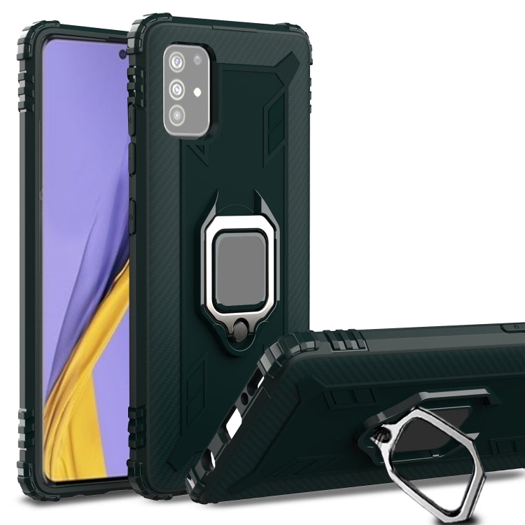 Carbon Fiber Protective Case with 360 Degree Rotating Ring Holder, For Samsung Galaxy A21 (US), For Samsung Galaxy A71 (5G), For Samsung Galaxy A51 (5G), For Xiaomi Mi 10 Lite / Youth (5G), For Xiaomi Redmi 9A, For Xiaomi Redmi 9C, For Huawei Y6p������...