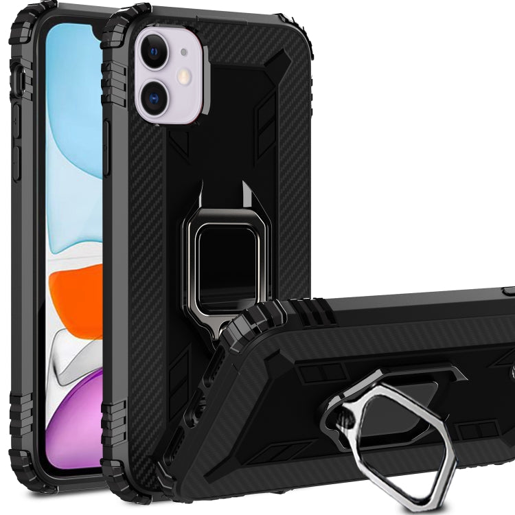 Carbon Fiber Protective Case with 360 Degree Rotating Ring Holder, For Samsung Galaxy A21 (US), For Samsung Galaxy A71 (5G), For Samsung Galaxy A51 (5G), For Xiaomi Mi 10 Lite / Youth (5G), For Xiaomi Redmi 9A, For Xiaomi Redmi 9C, For Huawei Y6p������...