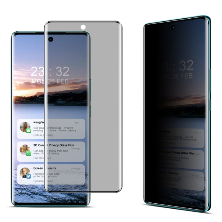 imak 3D Curved HD Full Screen Anti-spy Tempered Glass Protective Film, For vivo X100s Pro 5G / X100 Ultra 5G, For vivo V30e 5G, For vivo X Fold3 / X Fold3 Pro, For vivo V30 5G / V30 Pro 5G, For vivo S18 5G / S18 Pro 5G