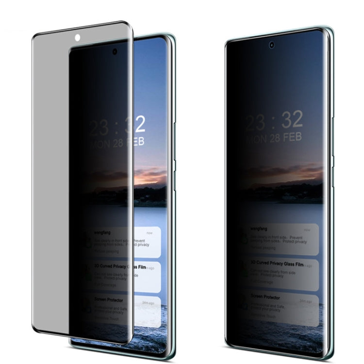 imak 3D Curved HD Full Screen Anti-spy Tempered Glass Protective Film, For vivo X100s Pro 5G / X100 Ultra 5G, For vivo V30e 5G, For vivo X Fold3 / X Fold3 Pro, For vivo V30 5G / V30 Pro 5G, For vivo S18 5G / S18 Pro 5G