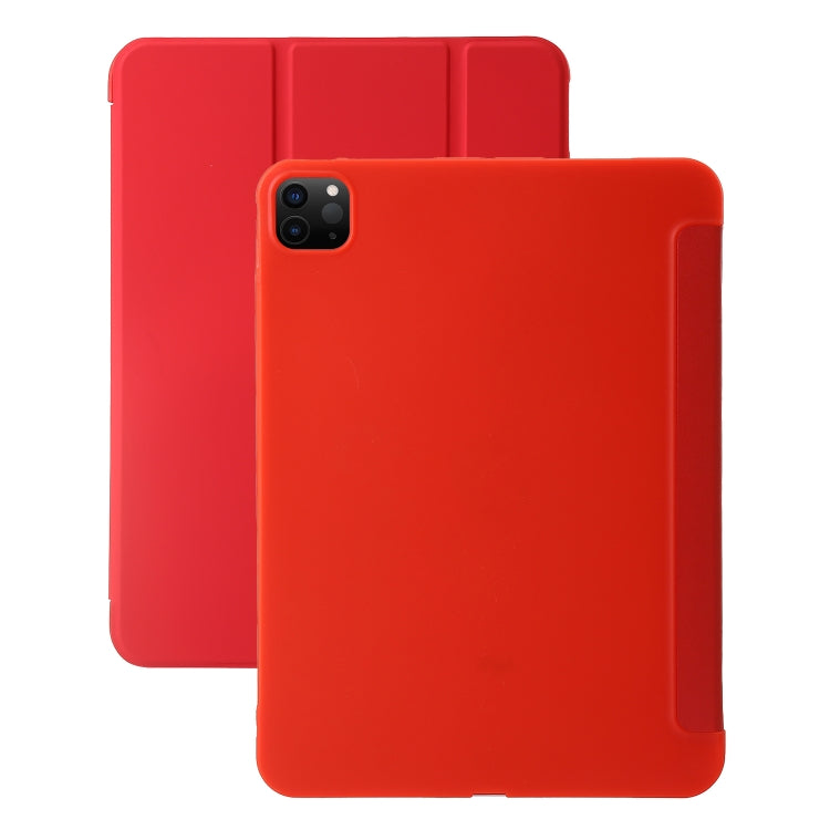 Three-fold Holder Flip Tablet Leather Case, For iPad Air 11 2025 / 2024, For iPad Air 13 2025 / 2024, For iPad Pro 13 2024, For iPad Pro 11 2024