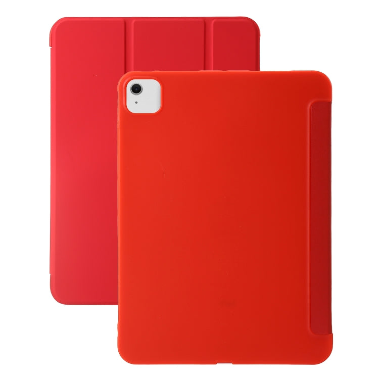 Three-fold Holder Flip Tablet Leather Case, For iPad Air 11 2025 / 2024, For iPad Air 13 2025 / 2024, For iPad Pro 13 2024, For iPad Pro 11 2024