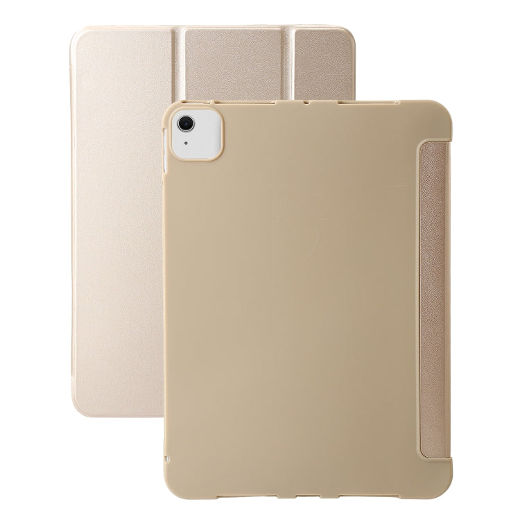 Three-fold Holder Flip Tablet Leather Case, For iPad Air 11 2025 / 2024, For iPad Air 13 2025 / 2024, For iPad Pro 13 2024, For iPad Pro 11 2024