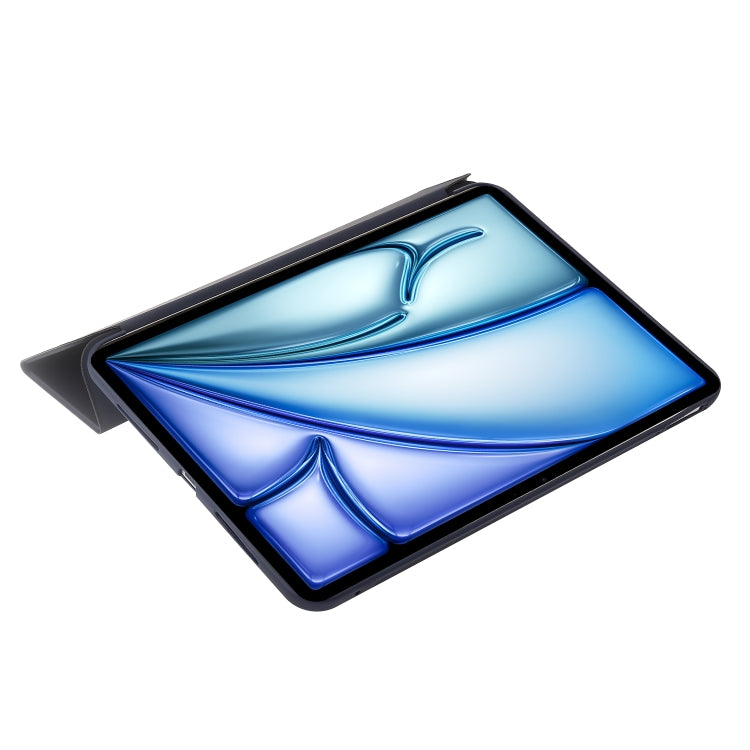 Three-fold Holder Flip Tablet Leather Case, For iPad Air 11 2025 / 2024, For iPad Air 13 2025 / 2024, For iPad Pro 13 2024, For iPad Pro 11 2024