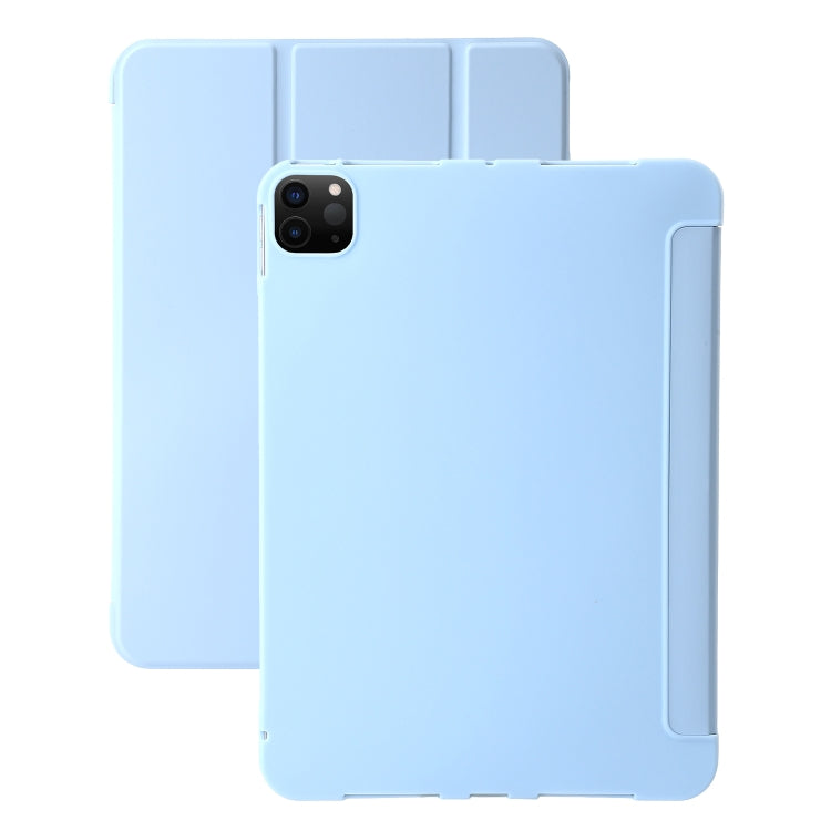 Three-fold Holder Flip Tablet Leather Case, For iPad Air 11 2025 / 2024, For iPad Air 13 2025 / 2024, For iPad Pro 13 2024, For iPad Pro 11 2024
