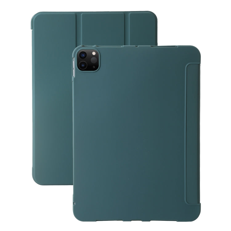 Three-fold Holder Flip Tablet Leather Case, For iPad Air 11 2025 / 2024, For iPad Air 13 2025 / 2024, For iPad Pro 13 2024, For iPad Pro 11 2024