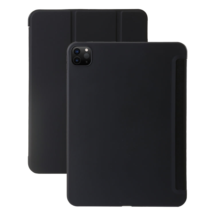 Three-fold Holder Flip Tablet Leather Case, For iPad Air 11 2025 / 2024, For iPad Air 13 2025 / 2024, For iPad Pro 13 2024, For iPad Pro 11 2024