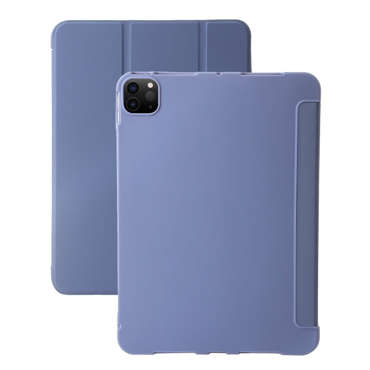 Three-fold Holder Flip Tablet Leather Case, For iPad Air 11 2025 / 2024, For iPad Air 13 2025 / 2024, For iPad Pro 13 2024, For iPad Pro 11 2024