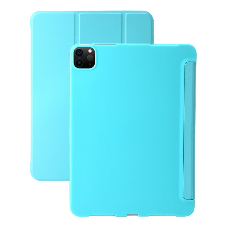Three-fold Holder Flip Tablet Leather Case, For iPad Air 11 2025 / 2024, For iPad Air 13 2025 / 2024, For iPad Pro 13 2024, For iPad Pro 11 2024