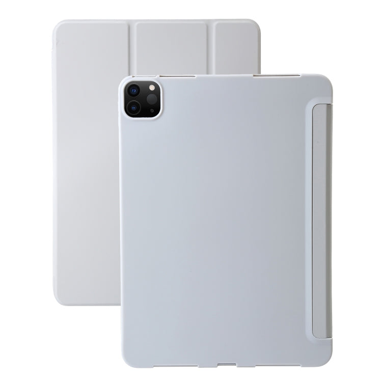 Three-fold Holder Flip Tablet Leather Case, For iPad Air 11 2025 / 2024, For iPad Air 13 2025 / 2024, For iPad Pro 13 2024, For iPad Pro 11 2024