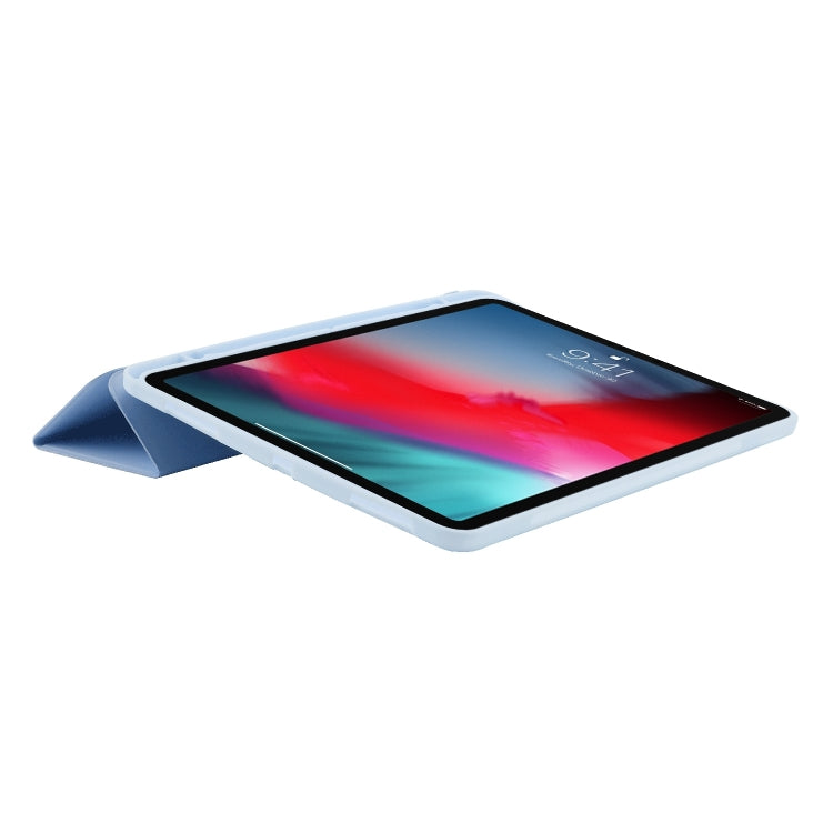 Skin Feel Tri-fold Leather Tablet Case with Pen Slot, For iPad Air 11 2025 / 2024, For iPad Air 13 2025 / 2024, For iPad Pro 13 2024, For iPad Pro 11 2024