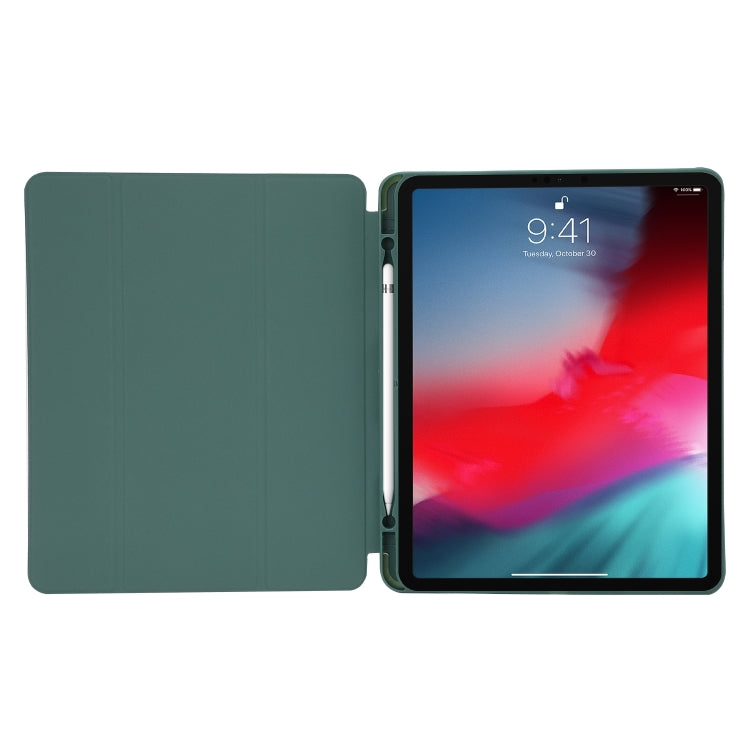 Skin Feel Tri-fold Leather Tablet Case with Pen Slot, For iPad Air 11 2025 / 2024, For iPad Air 13 2025 / 2024, For iPad Pro 13 2024, For iPad Pro 11 2024