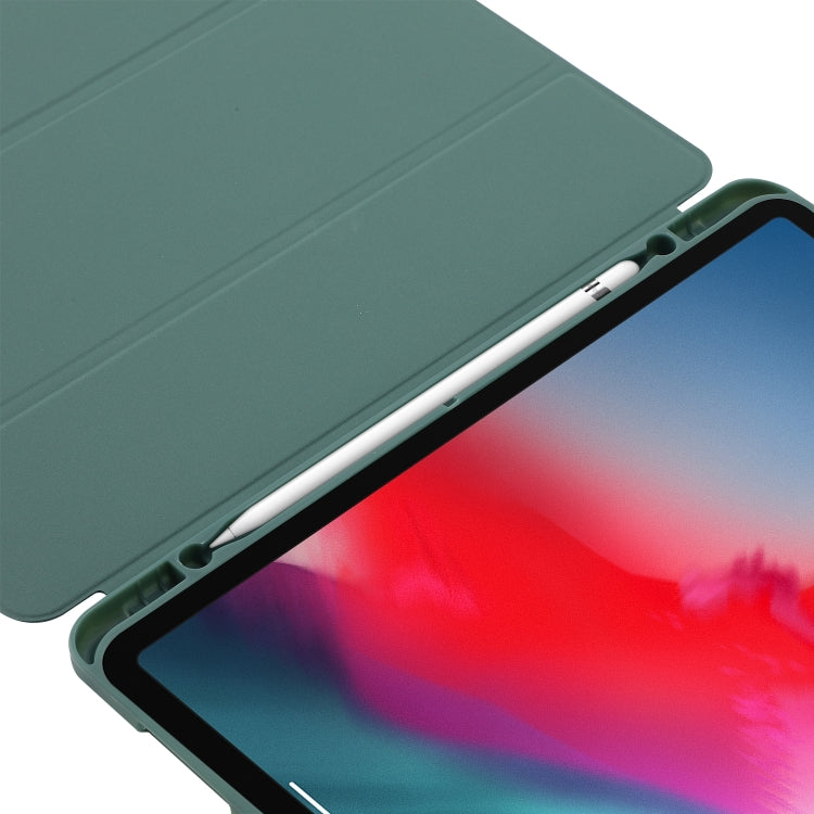 Skin Feel Tri-fold Leather Tablet Case with Pen Slot, For iPad Air 11 2025 / 2024, For iPad Air 13 2025 / 2024, For iPad Pro 13 2024, For iPad Pro 11 2024