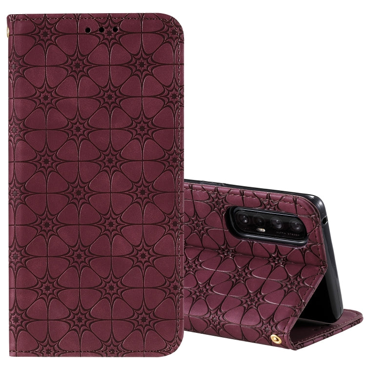 Lucky Flowers Embossing Pattern Magnetic Horizontal Flip Leather Case with Holder & Card Slots, For Oppo Reno3 Pro / Find X2, For Oppo Reno3 / Find X2 Lite, For Xiaomi Redmi 9, For Motorola Moto E6s, For Motorola Moto G8 Power Lite, For Sony Xperia 10 ...