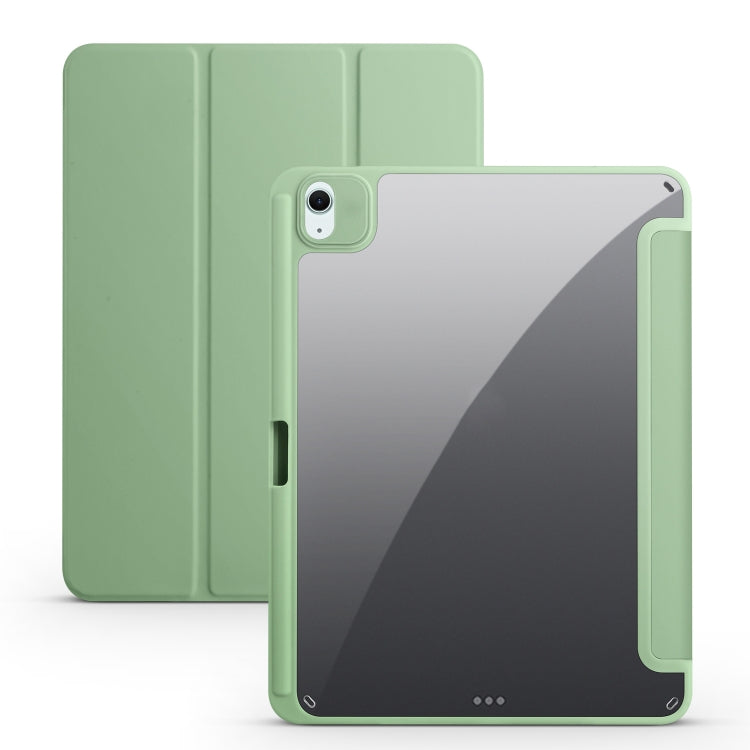 Acrylic 3-folding Smart Leather Tablet Case, For iPad Air 11 2024 / 2025, For iPad Pro 13 2024, For iPad Pro 11 2024