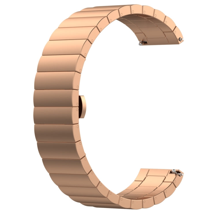47mm Butterfly Buckle Stainless Steel Watch Strap