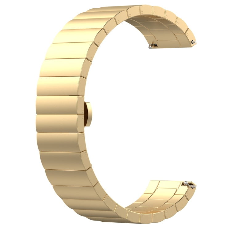 47mm Butterfly Buckle Stainless Steel Watch Strap
