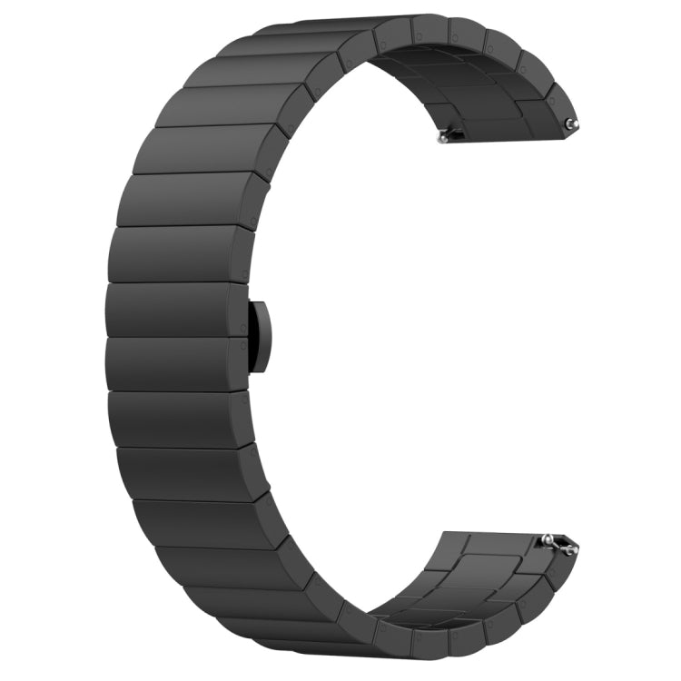 47mm Butterfly Buckle Stainless Steel Watch Strap